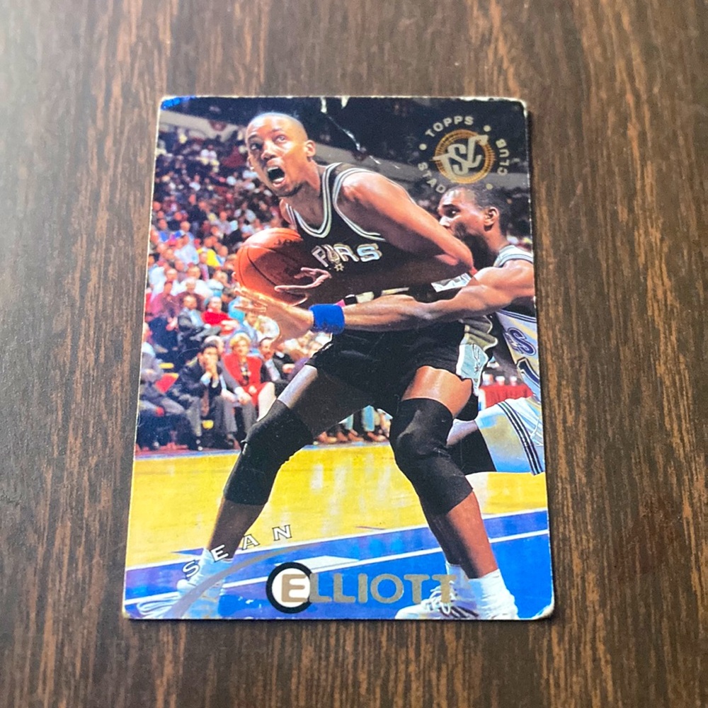 Sean Elliott Basketball Card